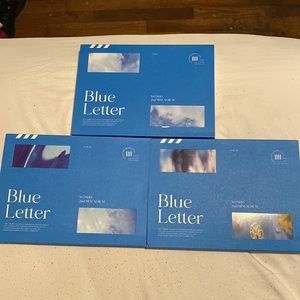 K-pop Wonho “Blue Letter” albums